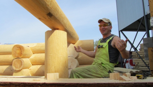 Carpenter foreman Aleksandr