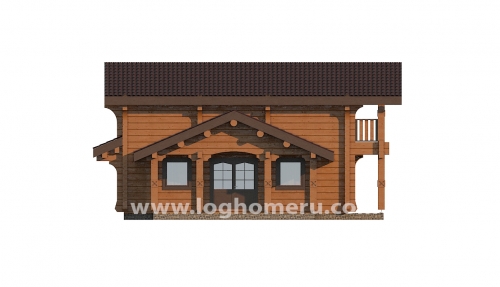 Wooden house project
