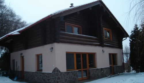 6 - Project of a pine wooden house 86m²