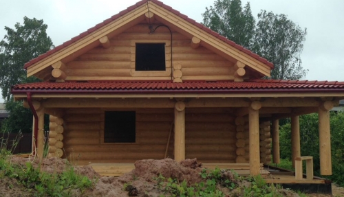 9 - Round-log house 125M²